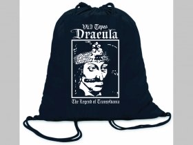 Vlad Tepes Dracula - The Legend of Transylvania - ľahké sťahovacie vrecko ( batôžtek / vak ) s čiernou šnúrkou, 100% bavlna 100 g/m2, rozmery cca. 37 x 41 cm